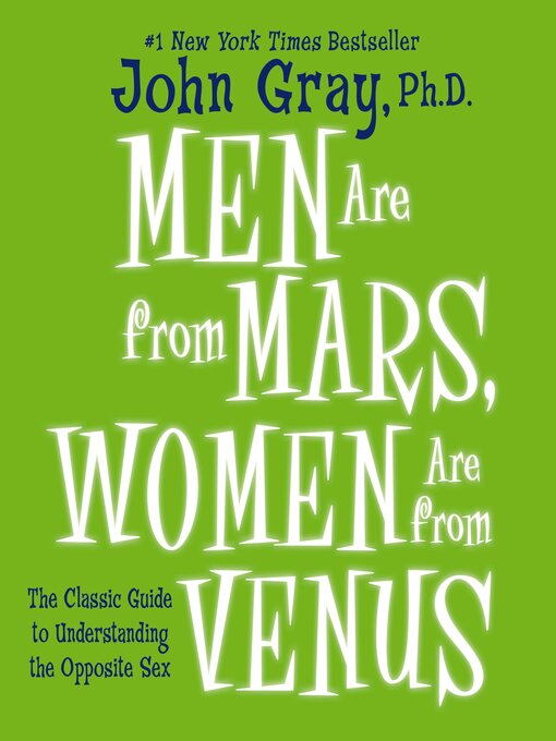 Title details for Men Are from Mars, Women Are from Venus by John Gray - Wait list